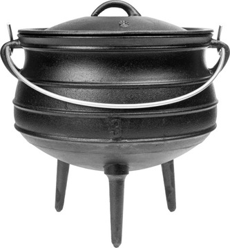 ОХОТНИЧИЙ КАУДЕЛЬ 100% ЧУГУН ОГНЕННЫЙ ГОРШОК 7Л