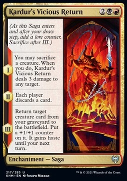 Kardur's Vicious Return - Kaldheim