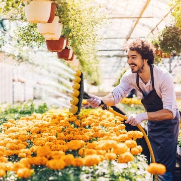 WĄŻ OGRODOWY WYSOKOCIŚNIENIOWA DYSZA WODNA