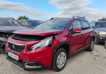 Peugeot 2008 I SUV Facelifting 1.2 PureTech 110KM 2017 Peugeot 2008 2017r, 1.2 Benzyna 110KM. Uszkodzony przod. Jezdzi 1.2 110KM, zdjęcie 2
