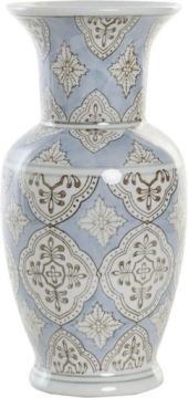 Wazon Porcelanowy Beżowy Blauw Arabski