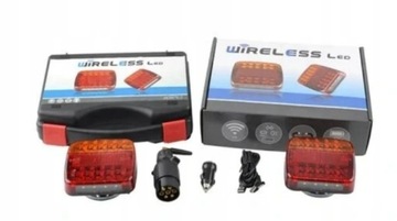 BEZPRZEWODOWE LAMPY NA PRZYCZEPĘ 20LED 12/24V 2SZT