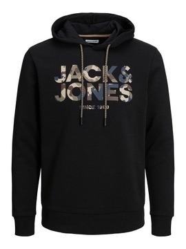 Jack&Jones Bluza James 12235338 Czarny Regular Fit