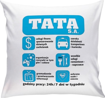 PODUSZKA JASIEK NA PREZENT DLA TATY DZIEŃ OJCA T4