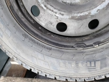 ПАРА ИЗ 16 СТАЛЬНЫХ ДИСКОВ С ШИНАМИ RENAULT MASTER II