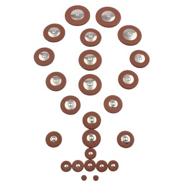 Skórzane podkładki do saksofonu Sax Leather Pads s