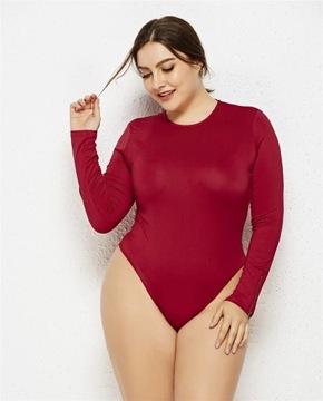 Red Sexy Romper Women Bodysuit Long Sleeve 2020 Au
