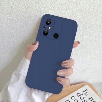 ЧЕХОЛ ДЛЯ XIAOMI REDMI 12C СИЛИКОНОВЫЙ МЯГКИЙ ЧЕХОЛ + СТЕКЛО