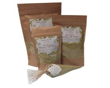 Matcha AB 100% drobno sproszkowana zielona herbata Senha proszek 200 g