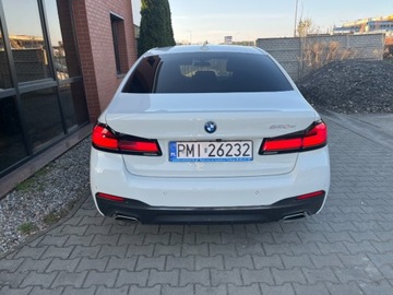 BMW Seria 5 G30-G31 2022 BMW Seria 5 2.0 hybryda Plug in automat M pakiet zarej w PL zamiana, zdjęcie 4