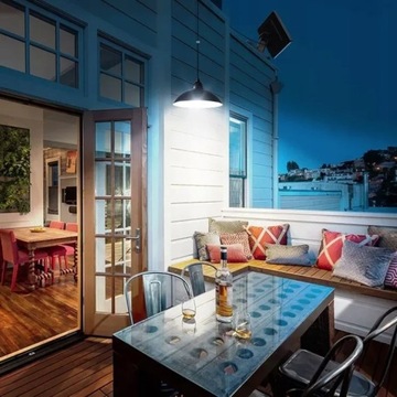 ПОДВЕСНОЙ СОЛНЕЧНЫЙ ПОТОЛОЧНЫЙ СВЕТИЛЬНИК, НАРУЖНЫЙ, СВЕТОДИОДНАЯ ЛЮСТРА + ДИСТАНЦИОННОЕ УПРАВЛЕНИЕ