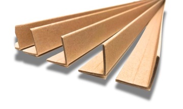 100x KĄTOWNIK TEKTUROWY 35x35x3mm x 1m NAROŻNIK PROFIL TEKTURA OCHRONNY