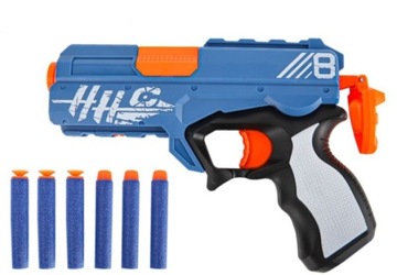 PISTOLET DLA DZIECI NA MIIĘKKIE POCISKI STRZAŁKI