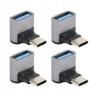 4 SZT.PRZEJŚCIÓWKA KĄTOWA USB C 10 GBPS