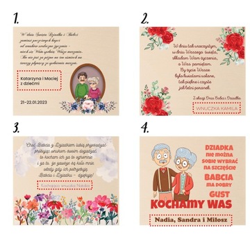 Эксклюзивная карта для бабушек и дедушек - Подарок