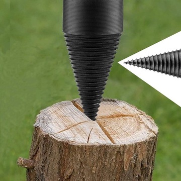 ВИНТ ДЛЯ РАСКОЛИВАНИЯ ДЕРЕВА СПИРАЛЬНАЯ СВЕРЛА 42мм 4 шт.