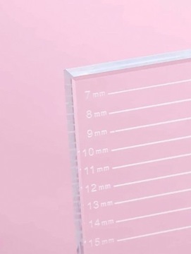 СТЕКЛЯННЫЙ ДЕРЖАТЕЛЬ ДЛЯ РЕСНИЦ С НАРАЩИВАНИЕМ РЕСНИЦ 10 Х 5 СМ