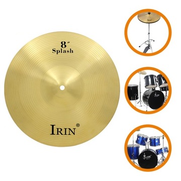 INSTRUMENT MUZYCZNY CYMBAL METALOWY