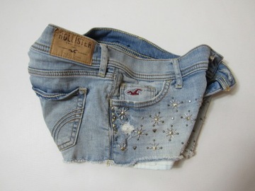 HOLLISTER JEANSOWE SPODENKI Abercrombie/ W 23