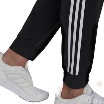 Spodnie męskie adidas Primegreen Essentials Warm-Up Tapered 3-Stripes Track