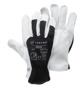TEKSON Solid Rękawice ochronne ze skóry| R - 10/XL