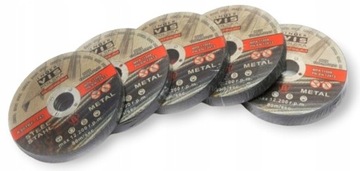 РЕЖНЫЕ ДИСКИ INOX 125 X 1,0 ММ 10 ШТ.