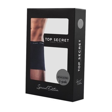 TOP SECRET Хлопковые мужские трусы-боксеры, комплект из 4 шт., размер XXL