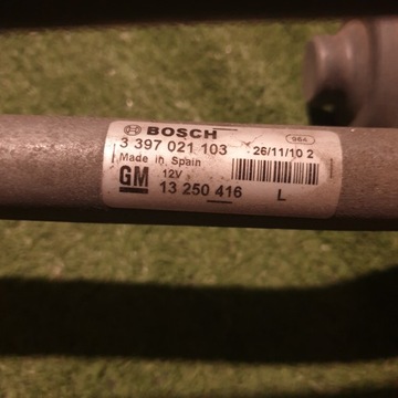 MECHANIZMUS STĚRAČE OPEL MERIVA B 13250416