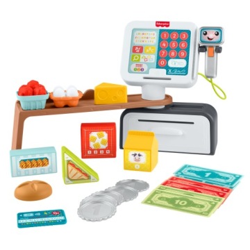 Fisher-Price Вчись і смійся Магазинчик Касовий апарат Купуй і скануй JGW98