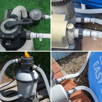 ADAPTERY BASENOWE,PRZYŁĄCZE DO WĘŻA BASENOWEGO 32 I 38 MM,ADAPTER DO BASENU