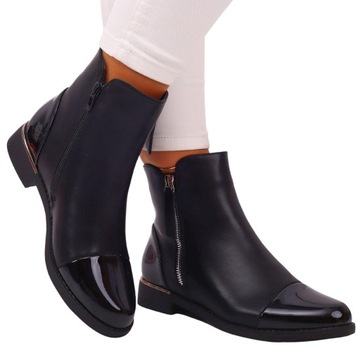 КЛАССИЧЕСКИЕ ЖЕНСКИЕ БОТИНКИ ИЗ КОЖИ