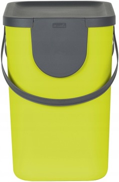 Контейнер для сортировки мусора Rotho, 25 л, зеленый