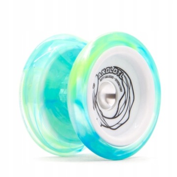 Йо-йо YoYoFactory Пластиковий YOYO AXOLOTL Aurora Marble - блакитні