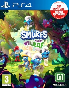 Smerfy Misja Złoliść PS4 PL PS5 The Smurfs Vileaf