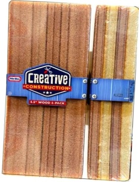 CREATIVE будівельний - WOOD 4 шт., LITTLE TIKES