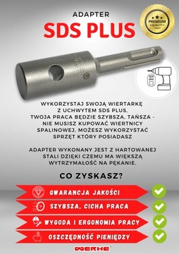Адаптер для почвенного шнека SDS Plus