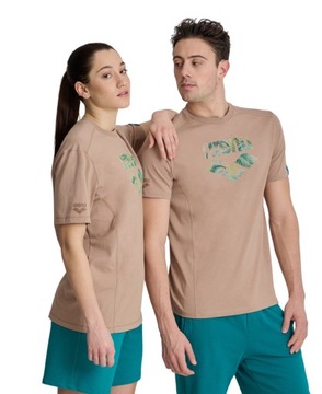 Koszulka Arena T-Shirt Logo Cotton CARAMELO M
