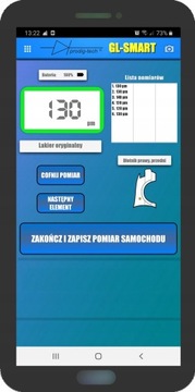 GL-SMART-2 ANDROID тестер толщины краски