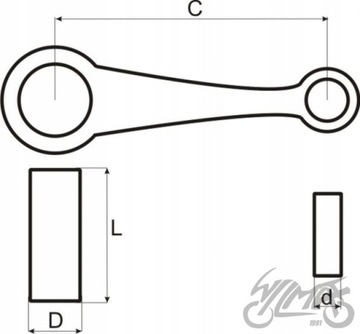 СОЕДИНИТЕЛЬНЫЙ ШТОК WSK125 CN