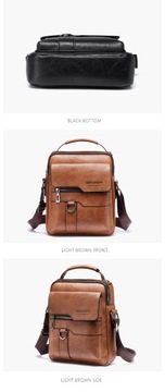 КОЖАНАЯ МУЖСКАЯ СУМКА POLO WEIXIER