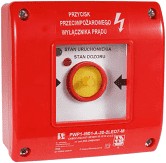 Przeciwpożarowy wyłącznik prąduPWP1-W01-A-11-2LED7