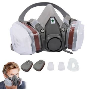 6200 MASKA PRZECIWGAZOWA WIELOKROTNEGO UŻYTKU ZESTAW PROFESJONALNA OCHRONA