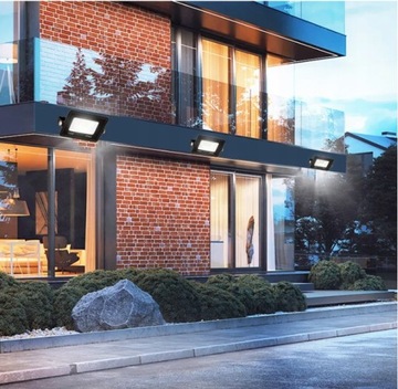 ГАЛОГЕННАЯ СВЕТОДИОДНАЯ ЛАМПА 50ВТ ДАТЧИК ДВИЖЕНИЯ ОТРАЖАТЕЛЬ IP66