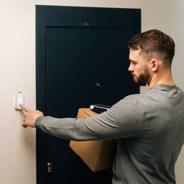 БЕСПРОВОДНОЙ ВОДОНЕПРОНИЦАЕМЫЙ ДОМАШНИЙ ДВЕРНОЙ ЗВОНОК 300М