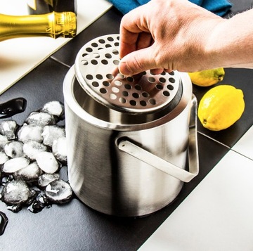 НОВОГОДНИЙ ВЕДРО ДЛЯ ЛЬДА КОНТЕЙНЕР ДЛЯ ЛЬДА БОЛЬШОЙ