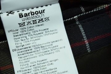 BARBOUR KELSALL WAX PARKA WMN WOSKOWANA r 36