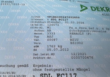 Renault Megane III Hatchback Facelifting 1.6 16v 110KM 2012 Renault Megane 1,6 110KM Tom-Tom Edition Klima Bezwypadkowy SERWIS Dla wym, zdjęcie 35