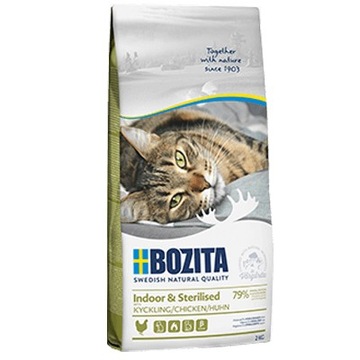 BOZITA INDOOR STERILISED CHICKEN 2kg