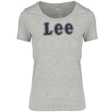 LEE t-shirt damski Slim V Neck White _ XS XS