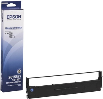 Картридж Epson LX-300+ 300+II 350 S015019 черный